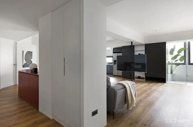 舍弃茶几，不做电视墙！全屋简约风，耐看不过时