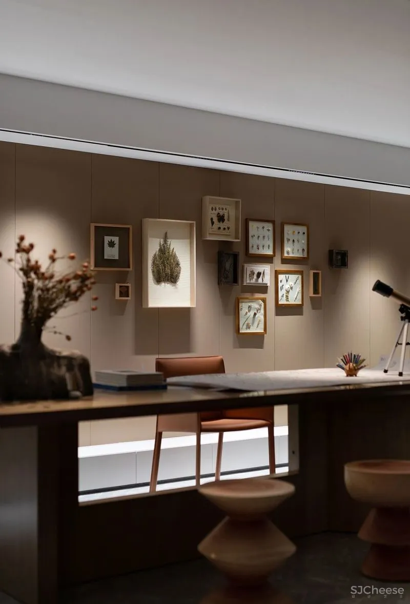 其境设计:凸显空间的自然美学,暖色调下的简洁随性!