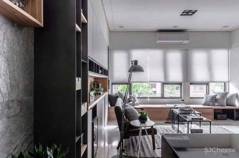 木色 灰色 黑色，太有品味了！