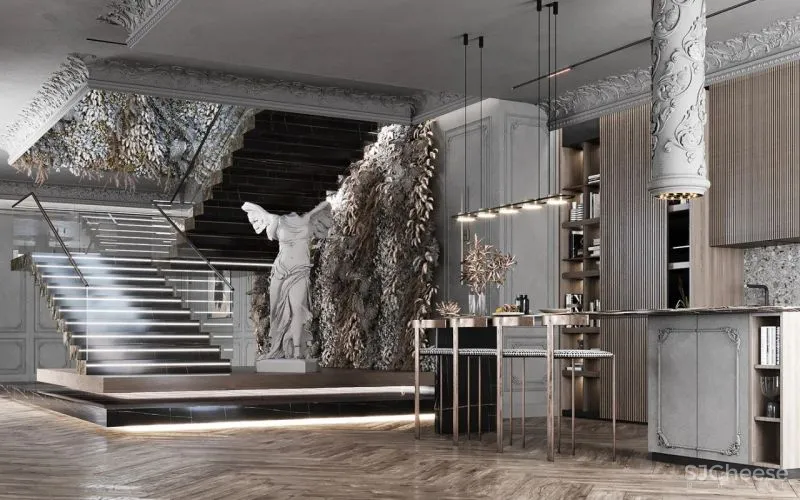 法式现代豪宅，无可挑剔的工艺！