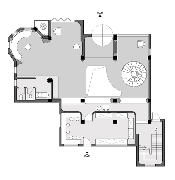 也间设计 × 摄影空间:空间中的白月光
