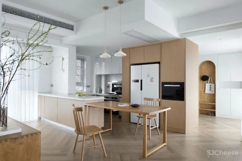 低明度灰 木色,简单纯粹的生活方式| 境屿空间研究室