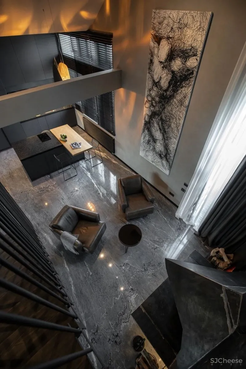 140㎡高级黑，雅痞范！