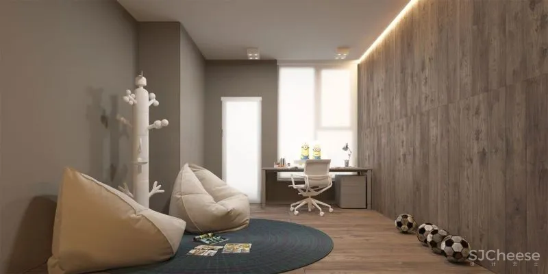 161㎡现代优雅,暗黑魅力