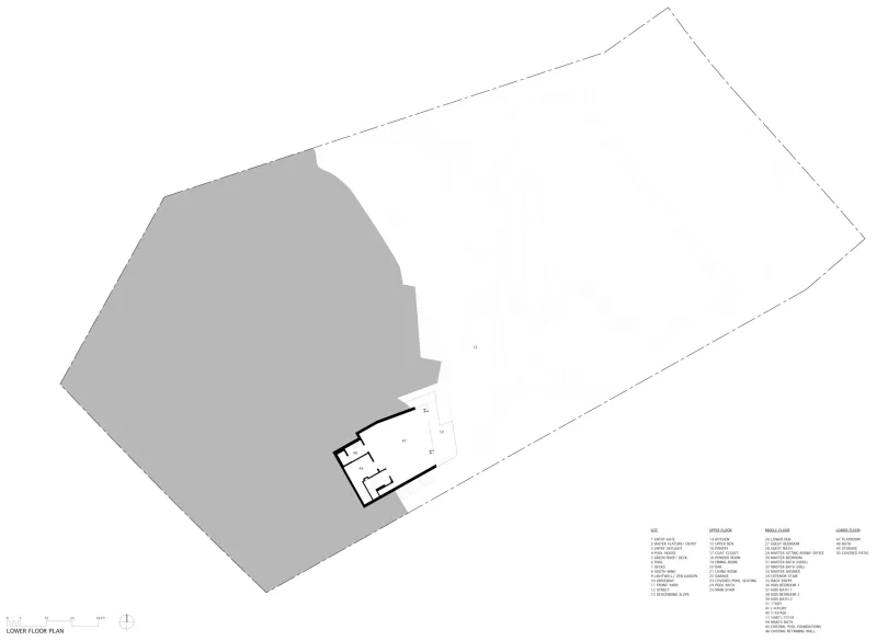 隐藏在草坪下的三层豪宅，用混凝土、钢材、木材打造前卫之所！