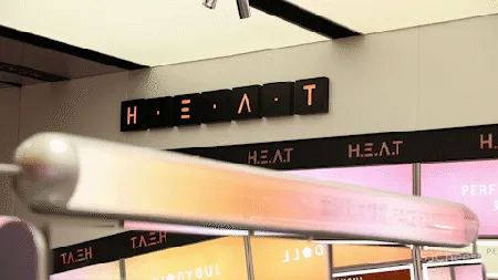 立品设计 H.E.A.T 喜燃南京体验店——“美妆情报局”