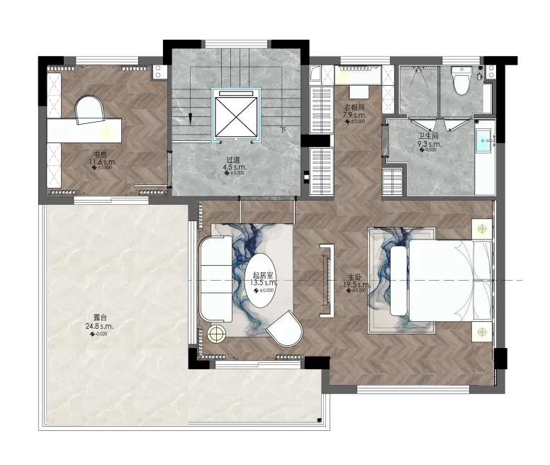 550㎡新中式别墅,寻一方诗意栖居!