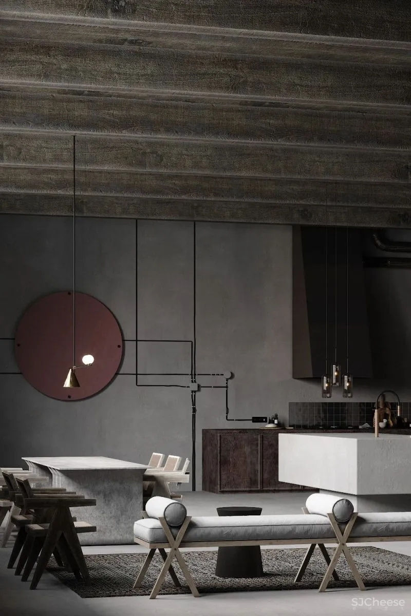 黑白灰极简公寓,越简单越高级!