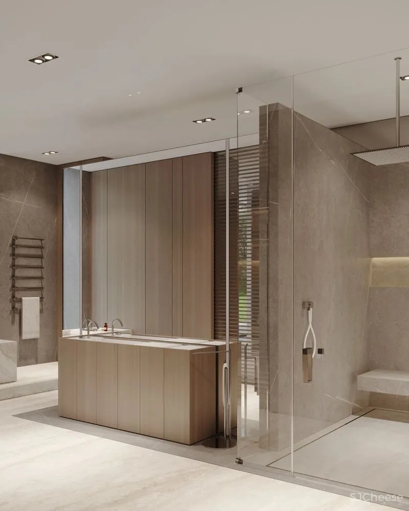 360㎡简约风豪宅,成功人士的气质!