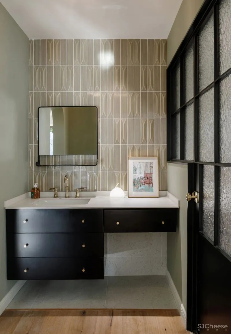 强烈安利超美中古风!83㎡两室改三室,安放三代五口人,收纳真心强大!