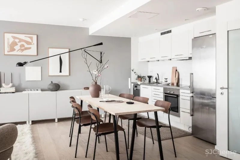 60㎡温柔知性的美,瑞典单身女子公寓