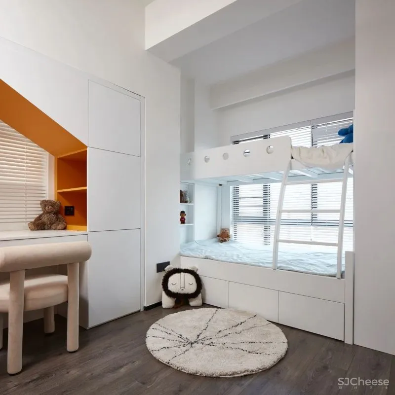 黑、白、灰、木，简练时尚的现代空间｜迪尚设计