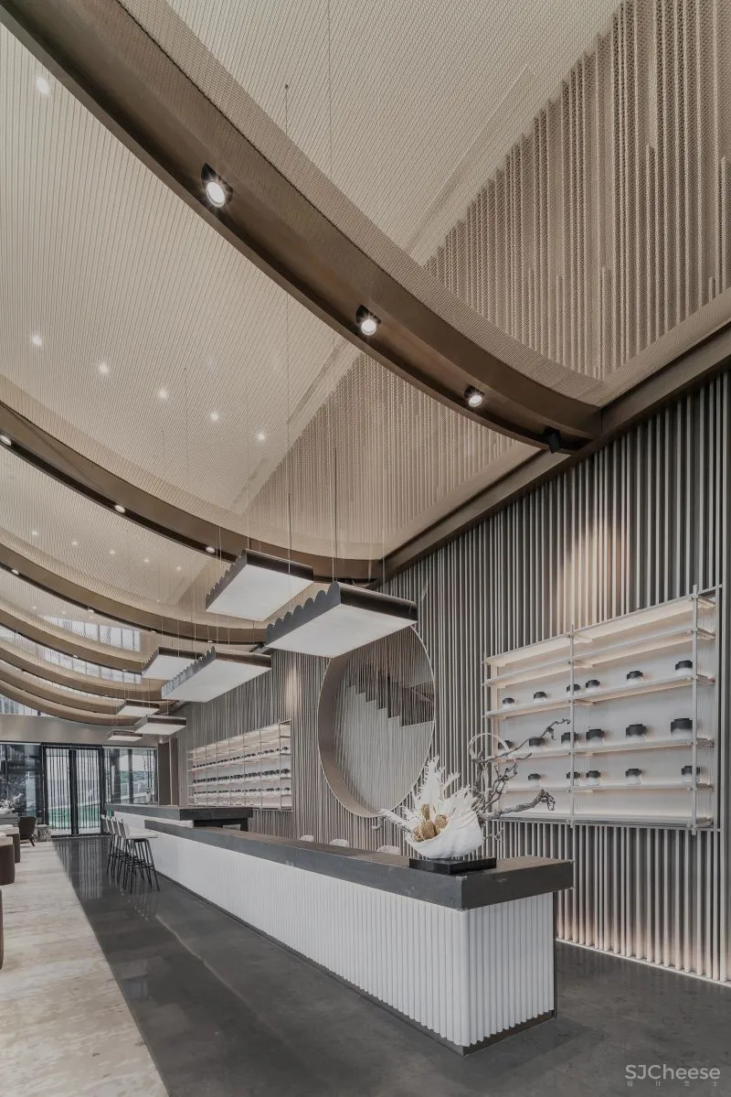 HWCD新作丨东方雅奢美学——苏州万科·江上雅苑售楼处