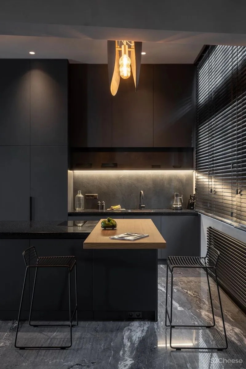 140㎡高级黑，雅痞范！