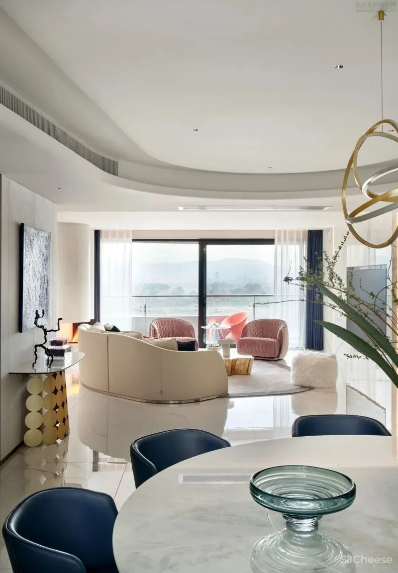 300方江景大宅之姊妹篇,星河璀璨 力设计