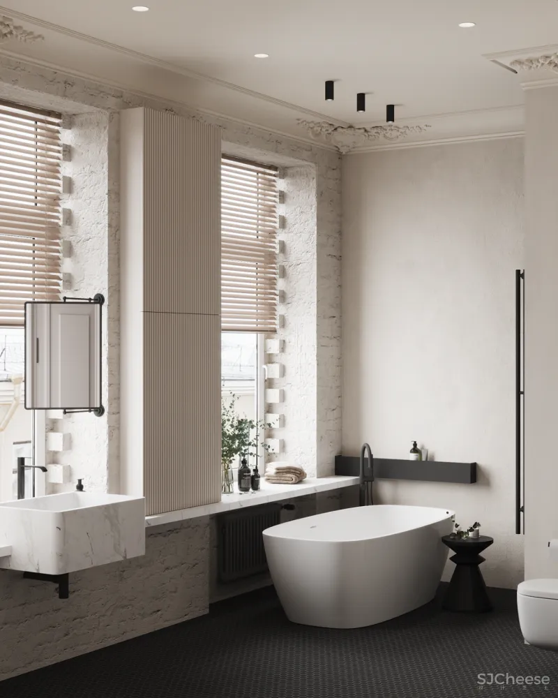 优雅大平层,轻奢有度的欧式风情!