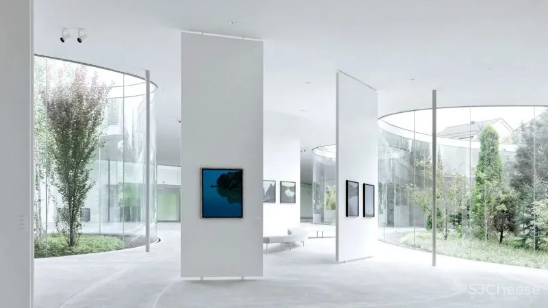 西泽立卫建筑事务所 画家千住博美术馆