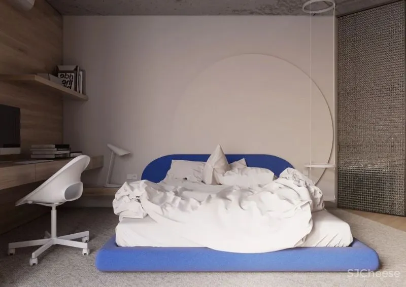 蓝灰色轻工业风，鲜活又沉稳！