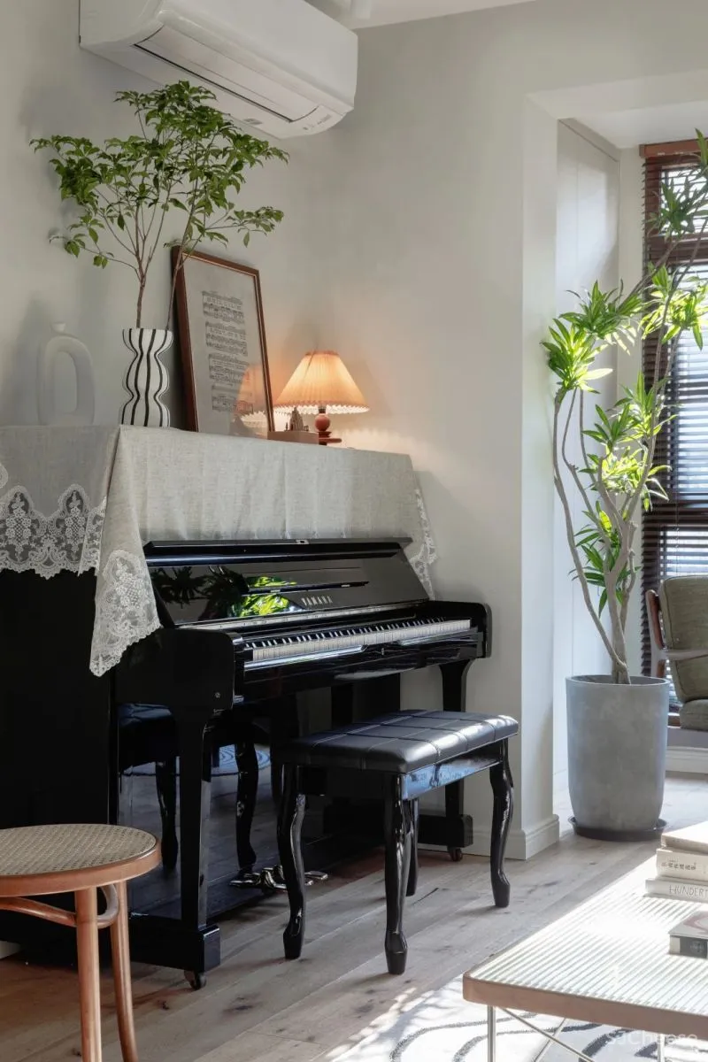 强烈安利超美中古风!83㎡两室改三室,安放三代五口人,收纳真心强大!