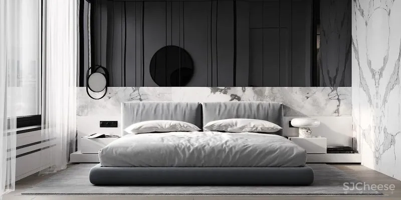 质感黑白灰公寓,释放简约而高雅的魅力!