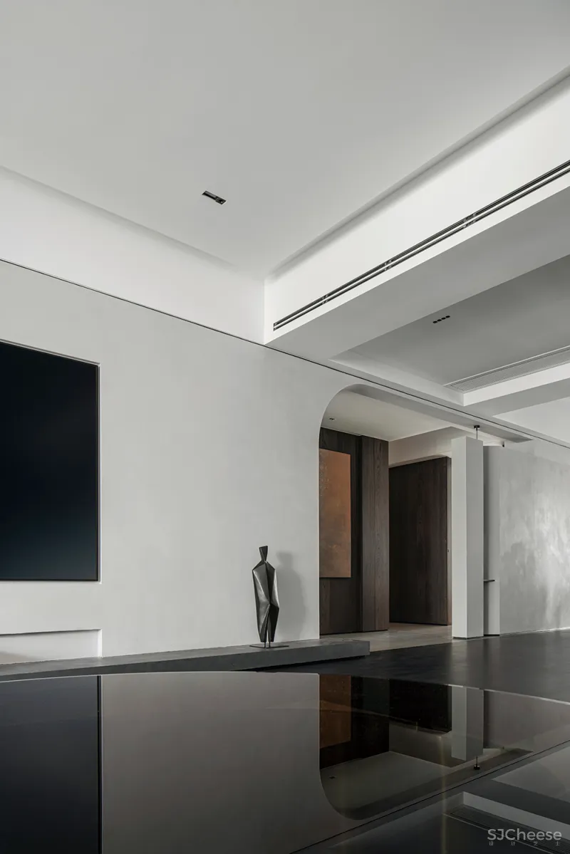 206㎡简约大平层,打破常规、简单纯粹!