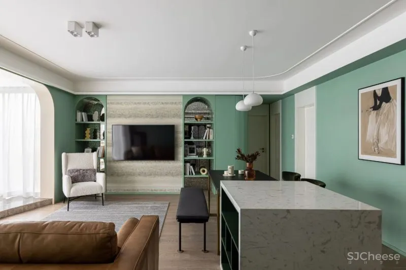 现代轻复古风,浪漫自然的家居感 花漾美作