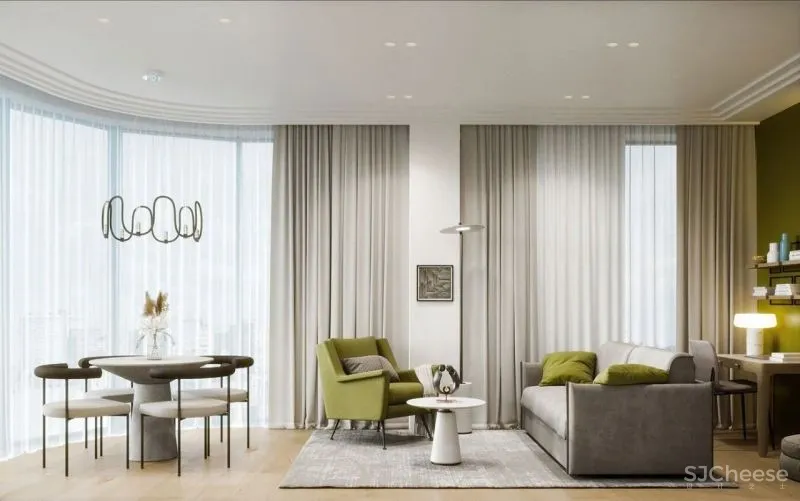 紧凑户型的现代美学