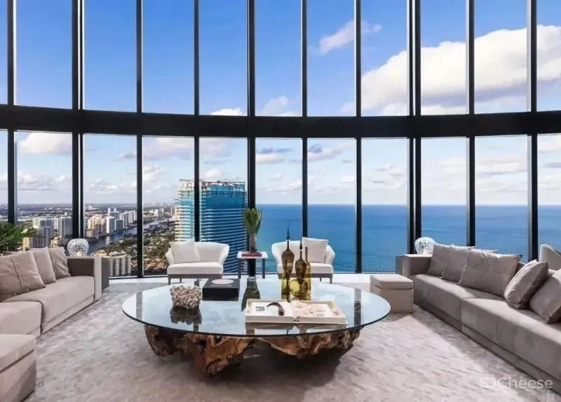 全球唯一保时捷豪宅大楼,跑车直接开进去