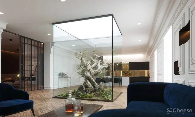 自然探索绿意弥漫的空间