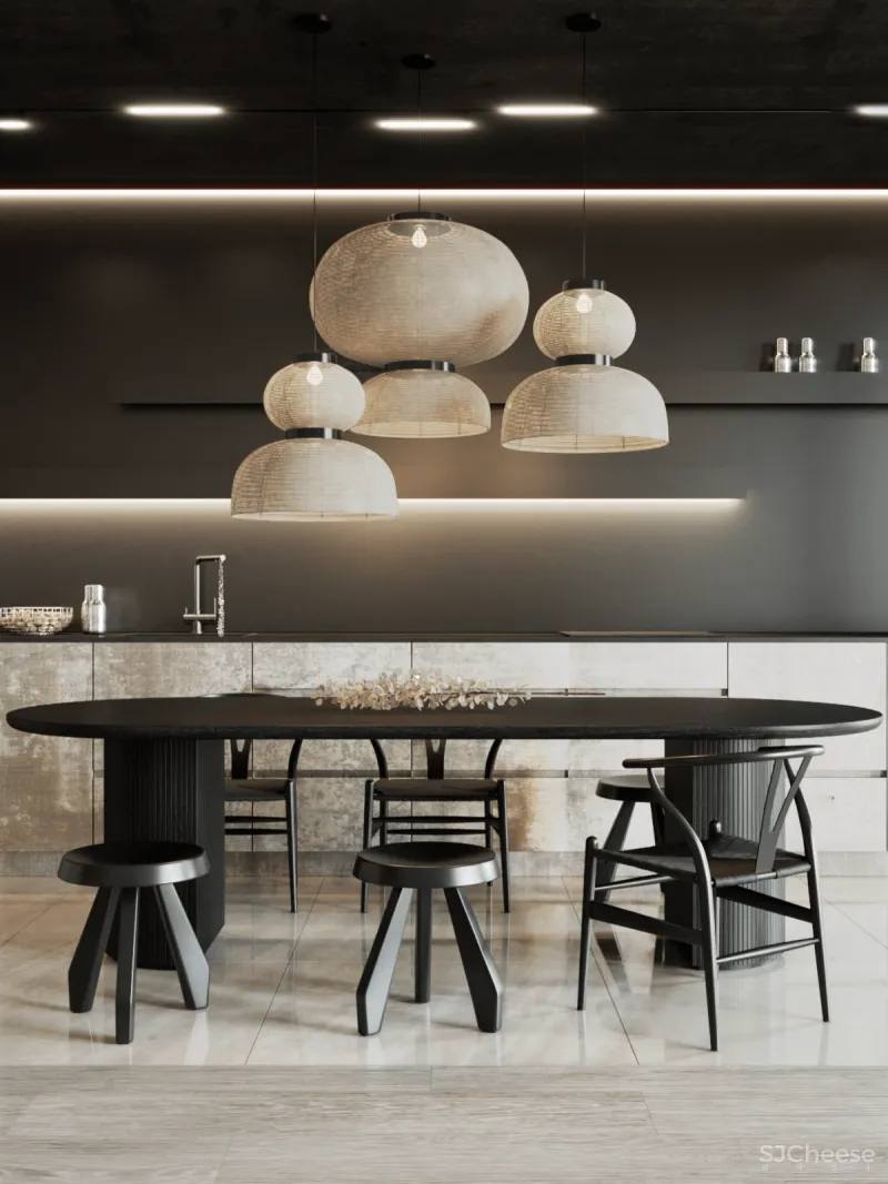 Muka Design 280㎡精致大平层,奢华不失温暖