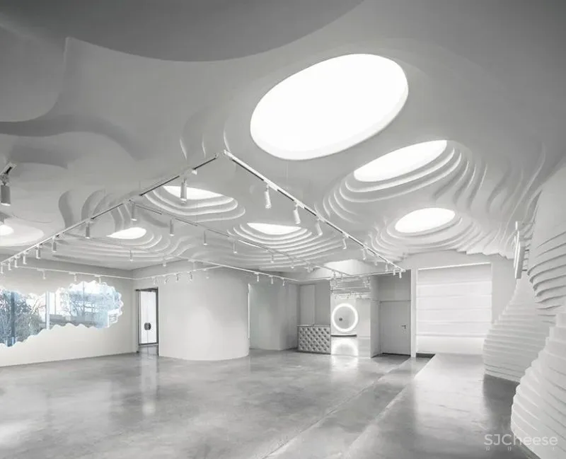 涌进空间里的光设计