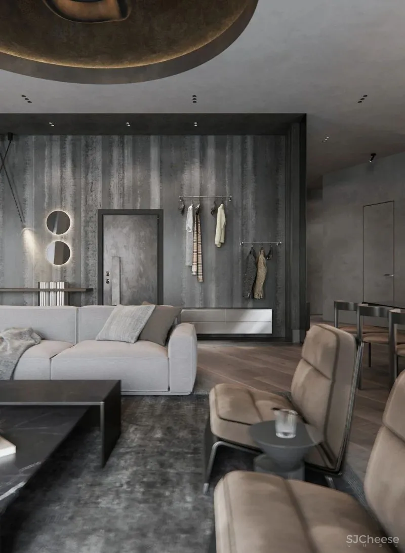 Ira Kulyk 180㎡高级灰别墅,撩人的气质