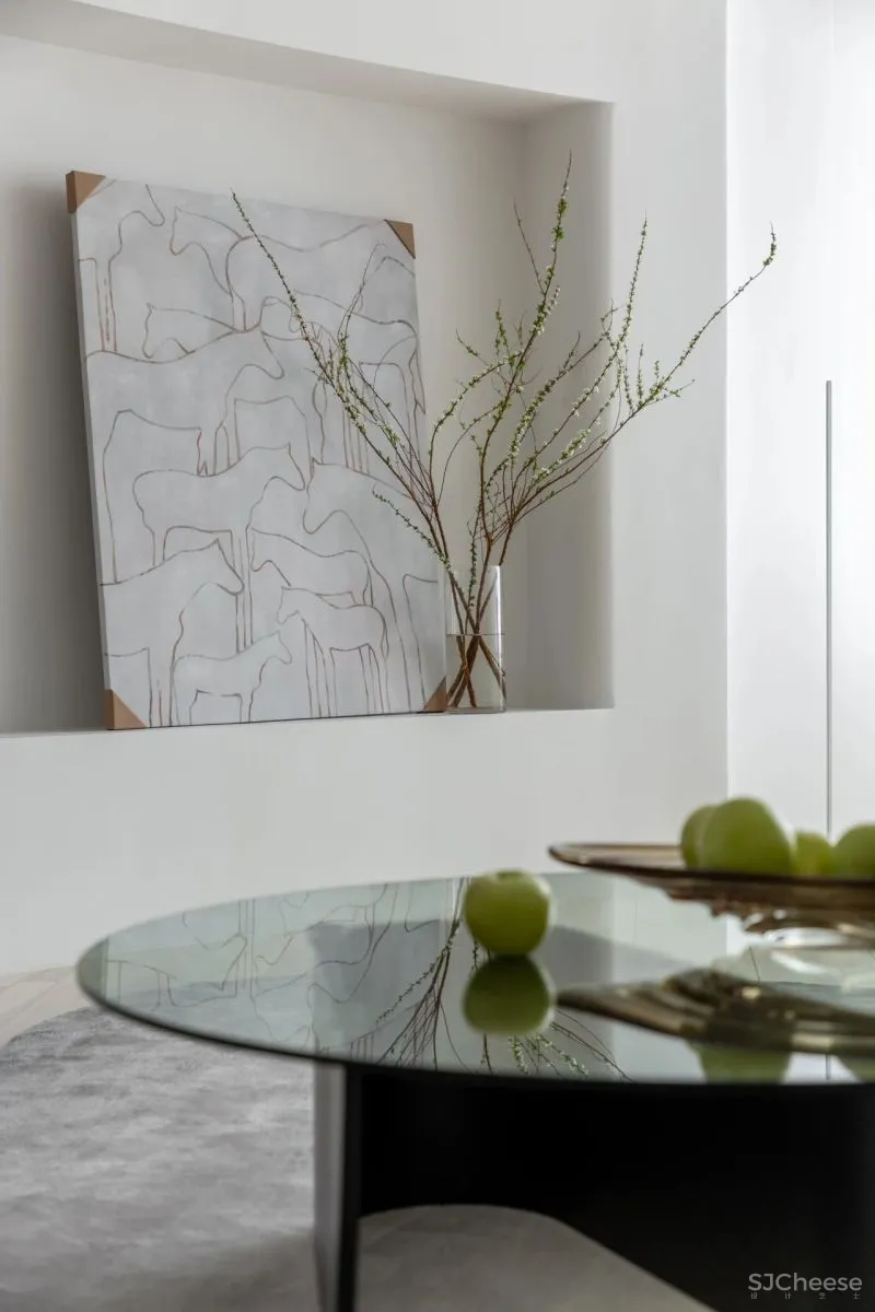 两道弧线串联起来的家，重新定义功能 理居设计