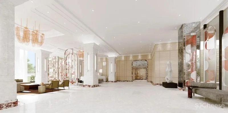 顶级公寓这样设计才气派！简约但不简单~