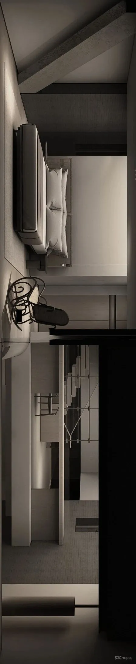 中古榫卯与现代空间的结合