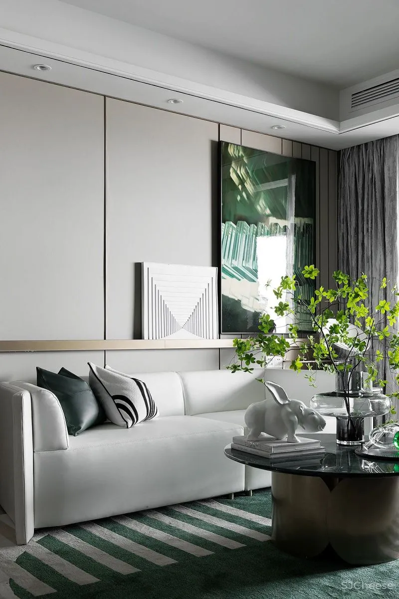 其境设计:现代风个性小户型,尽显优雅高级格调!