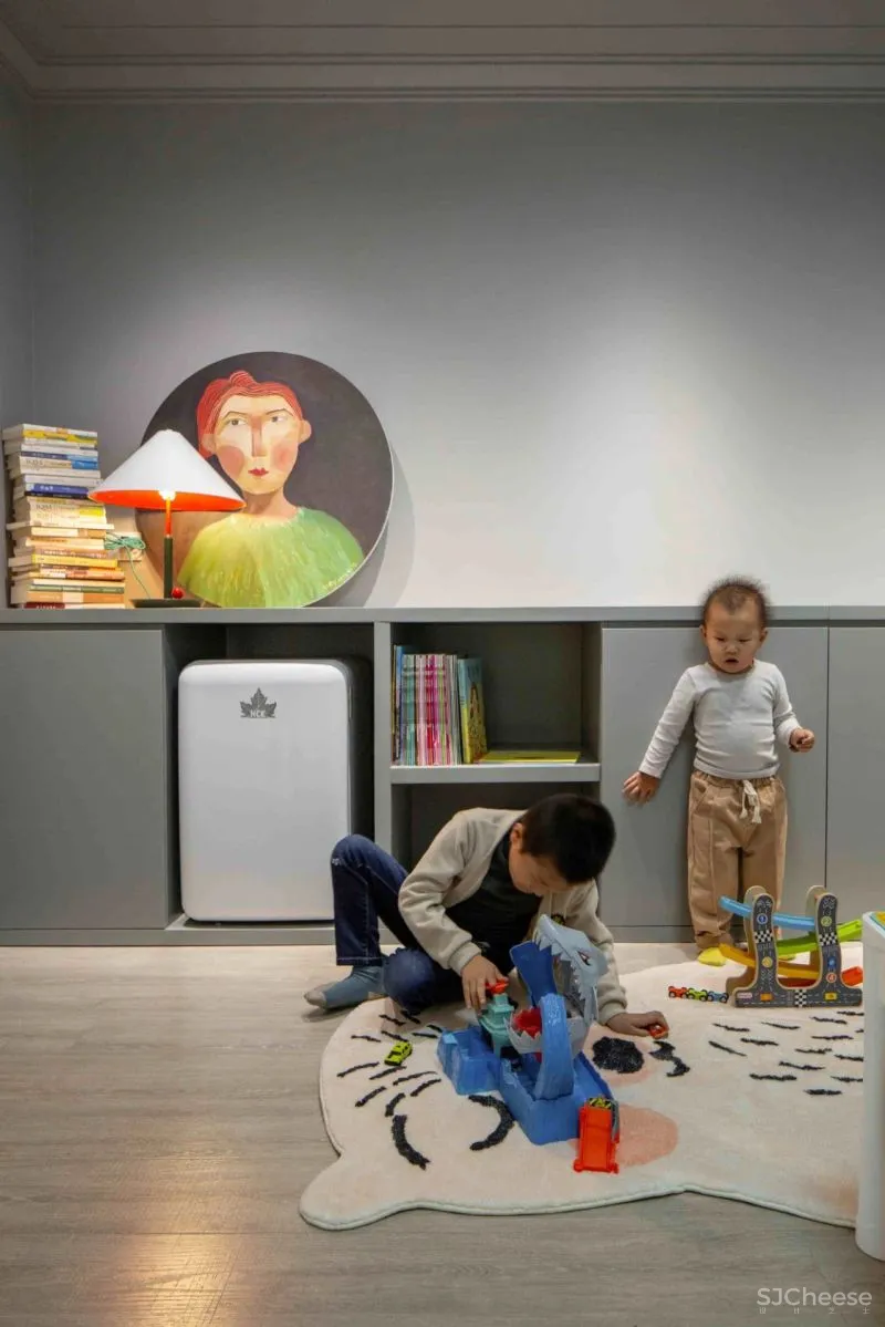 两道弧线串联起来的家，重新定义功能 理居设计