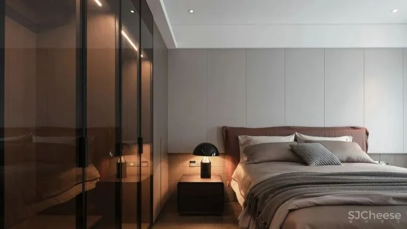 180㎡简约大平层，温和质感的湖畔住宅 南筑设计