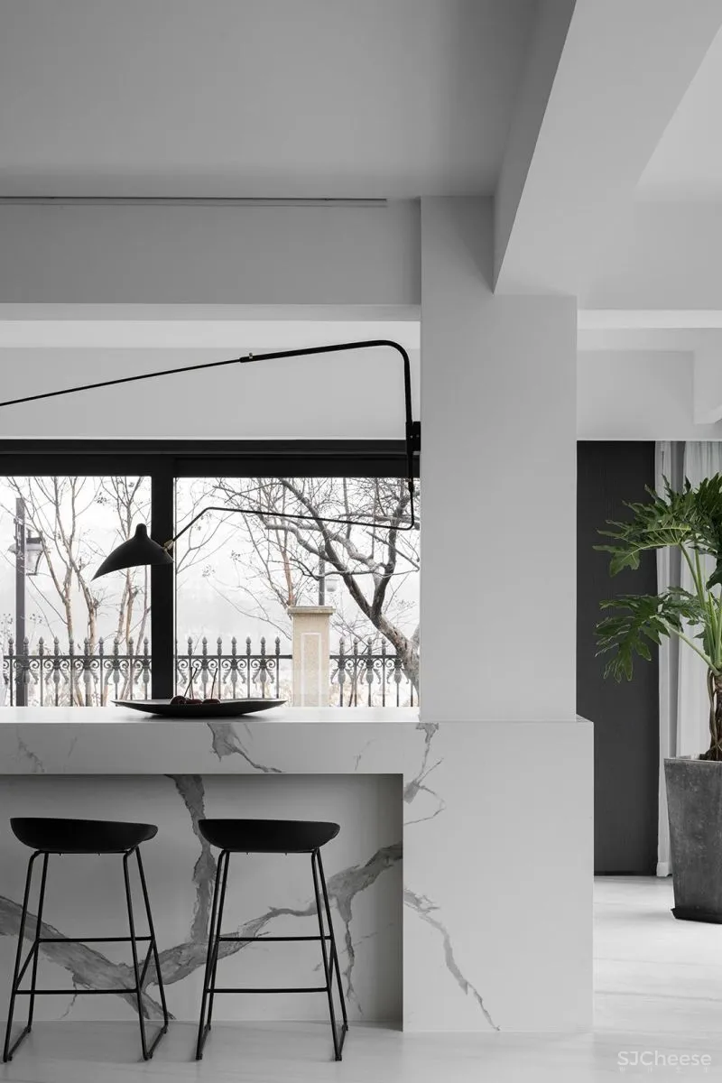 上海亦鉴设计 刘宏 760m² 极简别墅,精神走向自由!