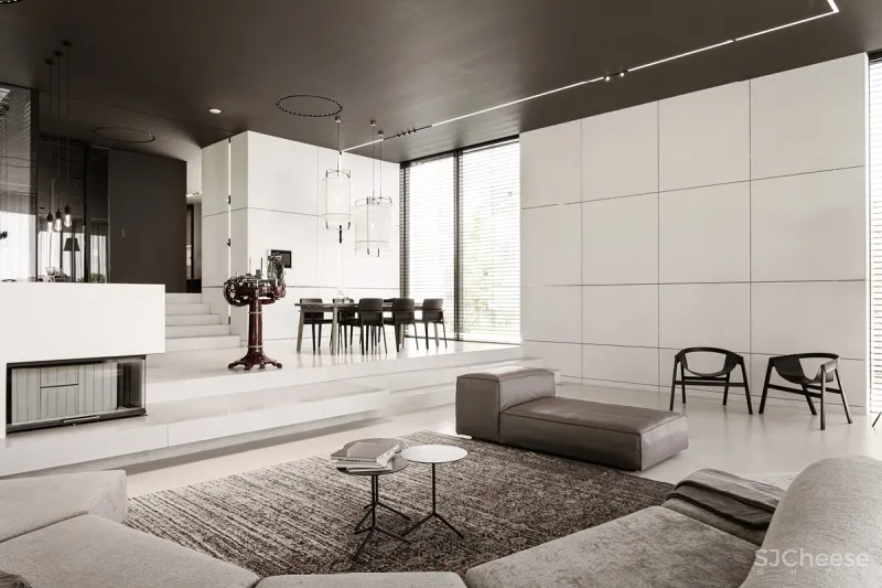 157㎡小别墅秒杀上亿豪宅!越简单,越高级