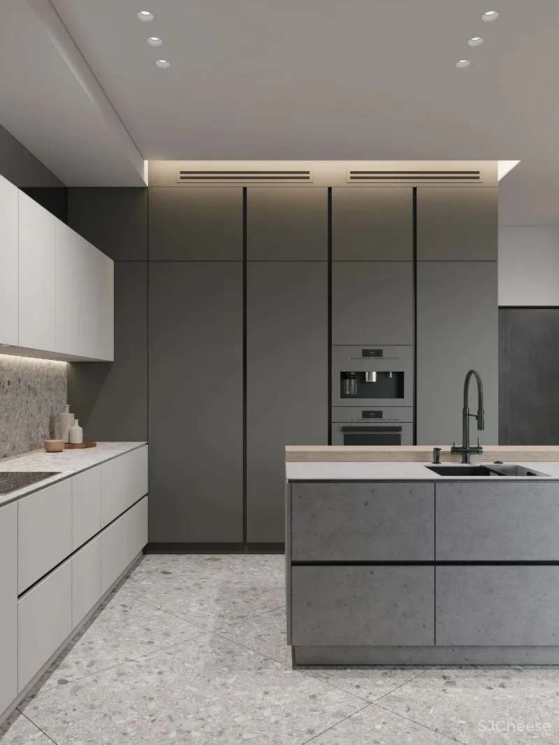 190㎡三居室，拥有阳光大露台，宁静简练！