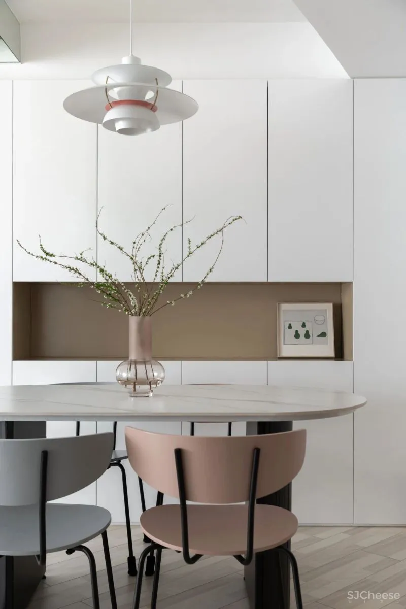 两道弧线串联起来的家，重新定义功能 理居设计