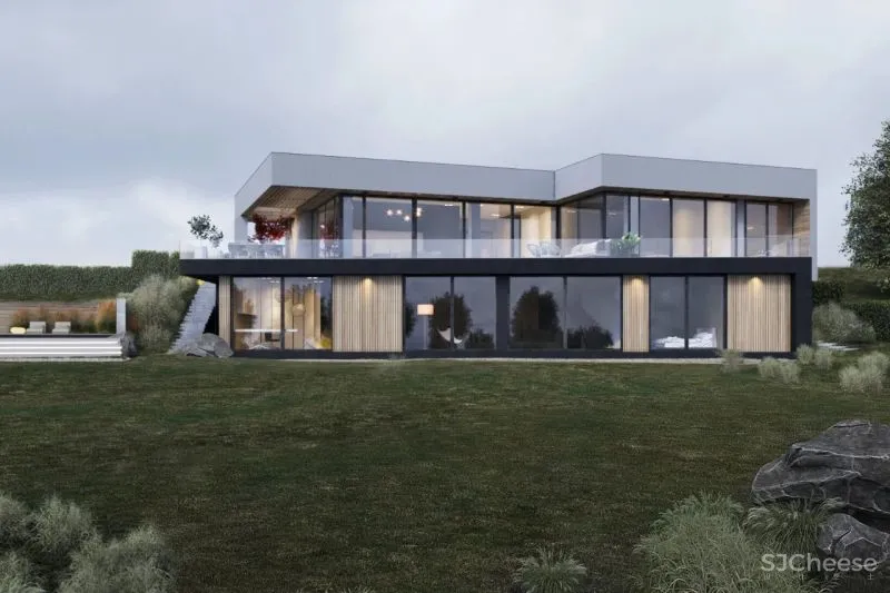 140㎡原木公寓,简约清新!