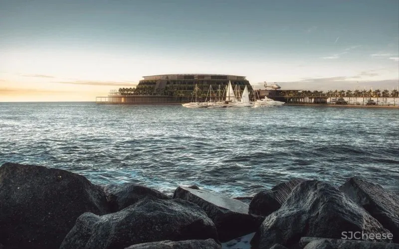 能在海上转动的五星级酒店,这概念设计超乎想象!