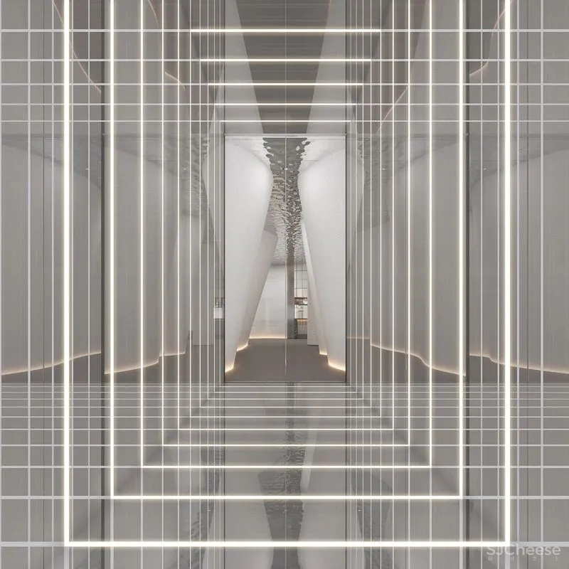 从地球仰望看到的宇宙星辰,重叠漂浮,璀璨无界