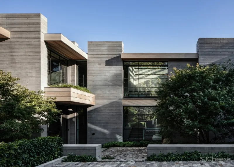 Scott Mitchell Studio-裸露混凝土超级豪宅设计•奢华与克制的完美平衡!