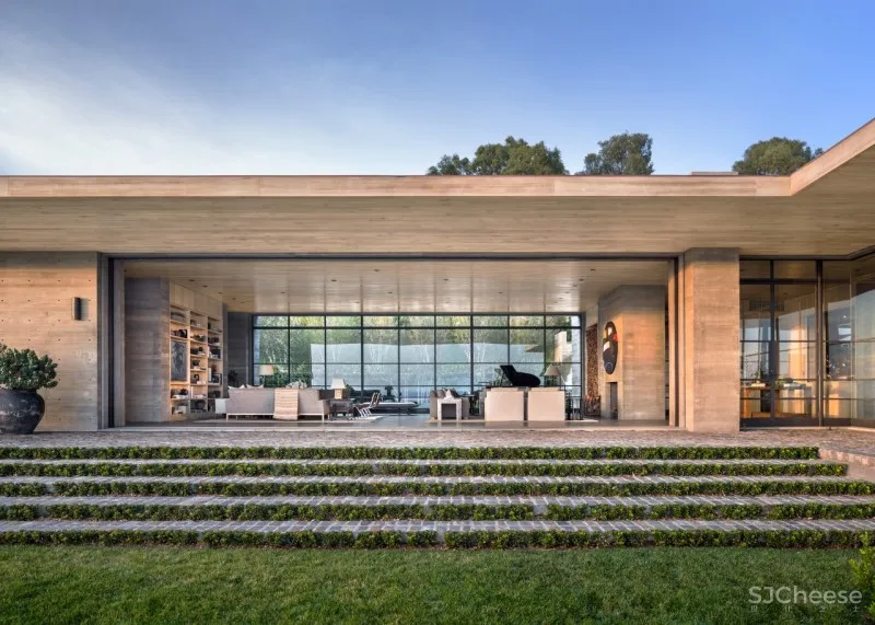 Scott Mitchell Studio-裸露混凝土超级豪宅设计•奢华与克制的完美平衡!