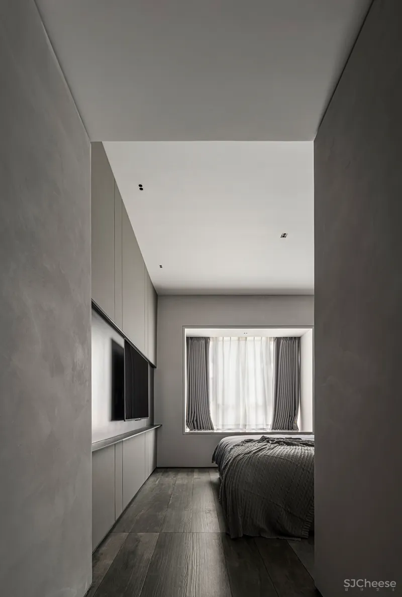 206㎡简约大平层,打破常规、简单纯粹!