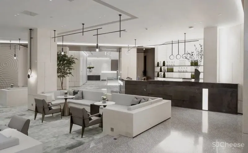 【景地组室内设计新作】深圳汇城茗院营销中心软装设计 自然 · 空间 · 共生