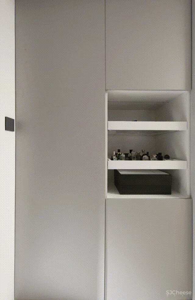 空间连通却互不干扰,全屋隐形收纳,上海190㎡大平层到底什么样?